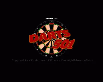 Darts 501 screen shot title